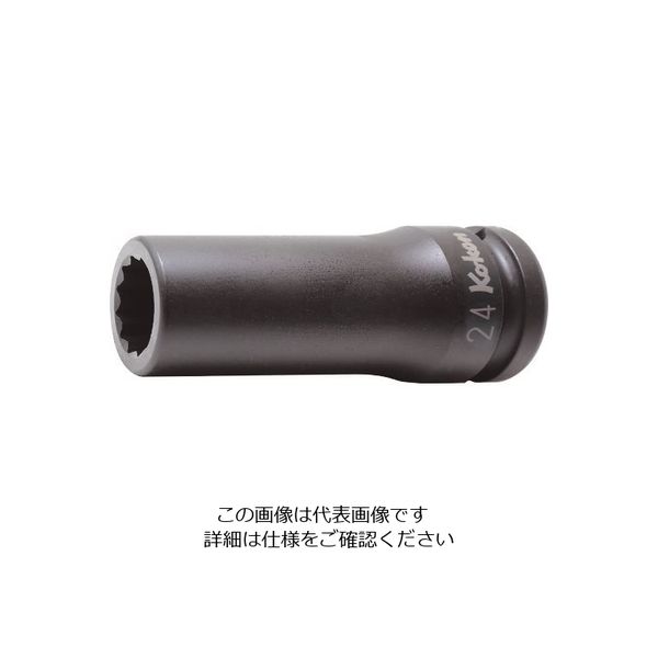 山下工業研究所 コーケン インパクト12角ディープソケット 差込角19mm 対辺50mm 16305M-50 1個 121-6388（直送品）