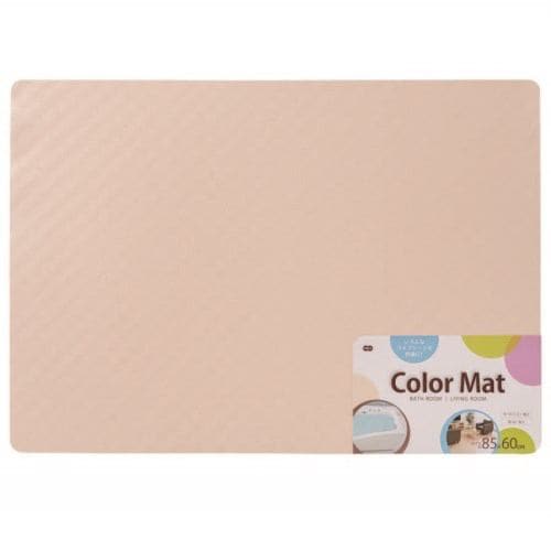 【在庫限り】[幅約60×奥行85cm] マット 浴室にもキッチンにも オーエ カラーマット レギュラー Color Mat アイボリー