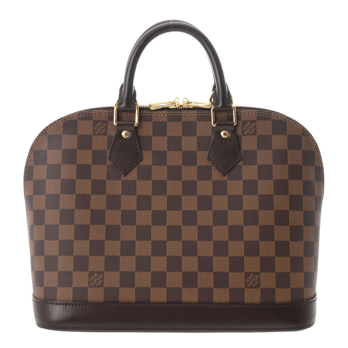 LOUIS VUITTON ルイヴィトン ダミエ アルマ 旧型 ブラウン N51131 レディース ダミエキャンバス 2WAYバッグ 新同 中古 