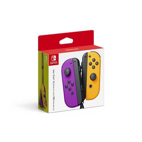 Joy-Con(L) ネオンパープル／(R) ネオンオレンジ HAC-A-JAQAA