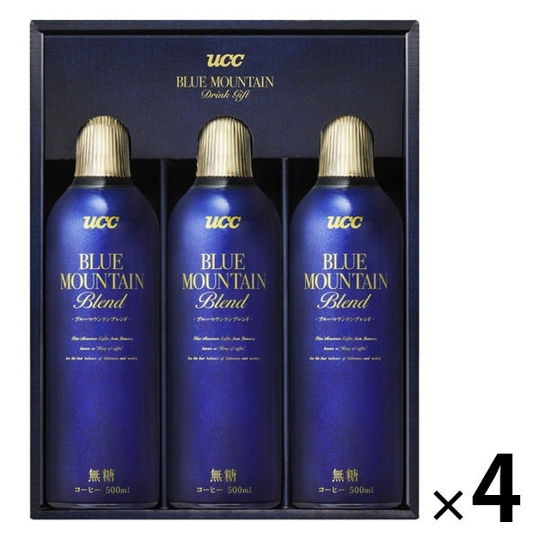 UCC上島珈琲 ブルーマウンテン飲料ギフト 500ml 1ケース（3本入×4）