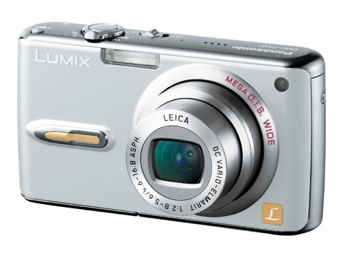 Panasonic デジタルカメラ LUMIX FX07 シルキーシルバー DMC-FX07-S【中古品】