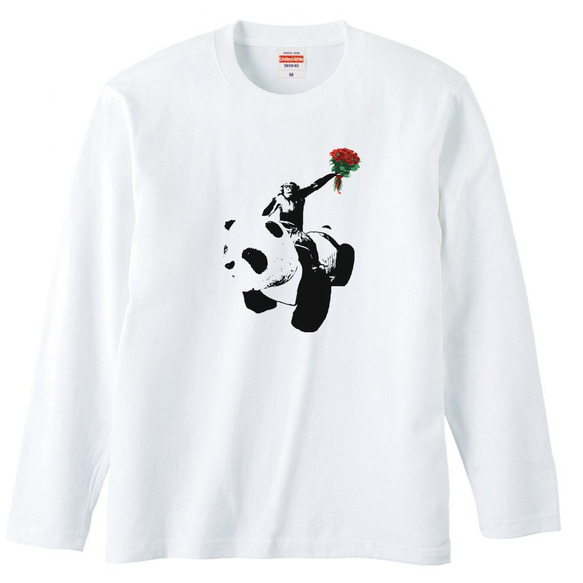 [ロングスリーブTシャツ] flower monkey