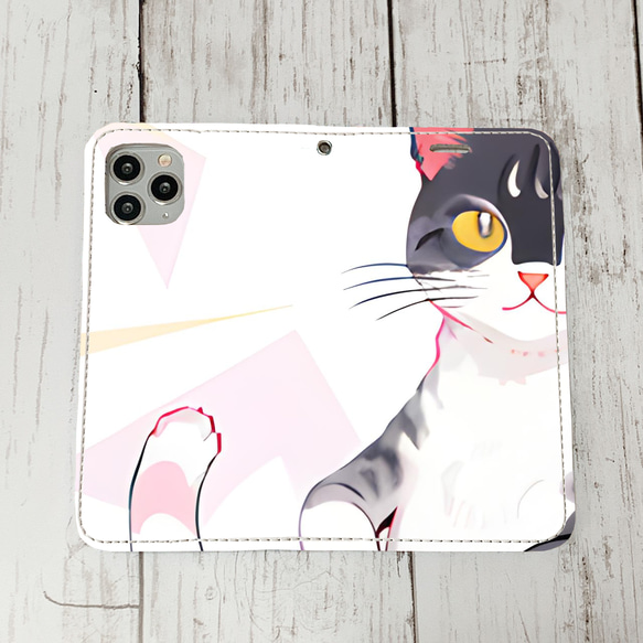 iphoneケース4-4-40 iphone 手帳 ねこ・猫・ネコ 箱1 かわいい アイフォン iface