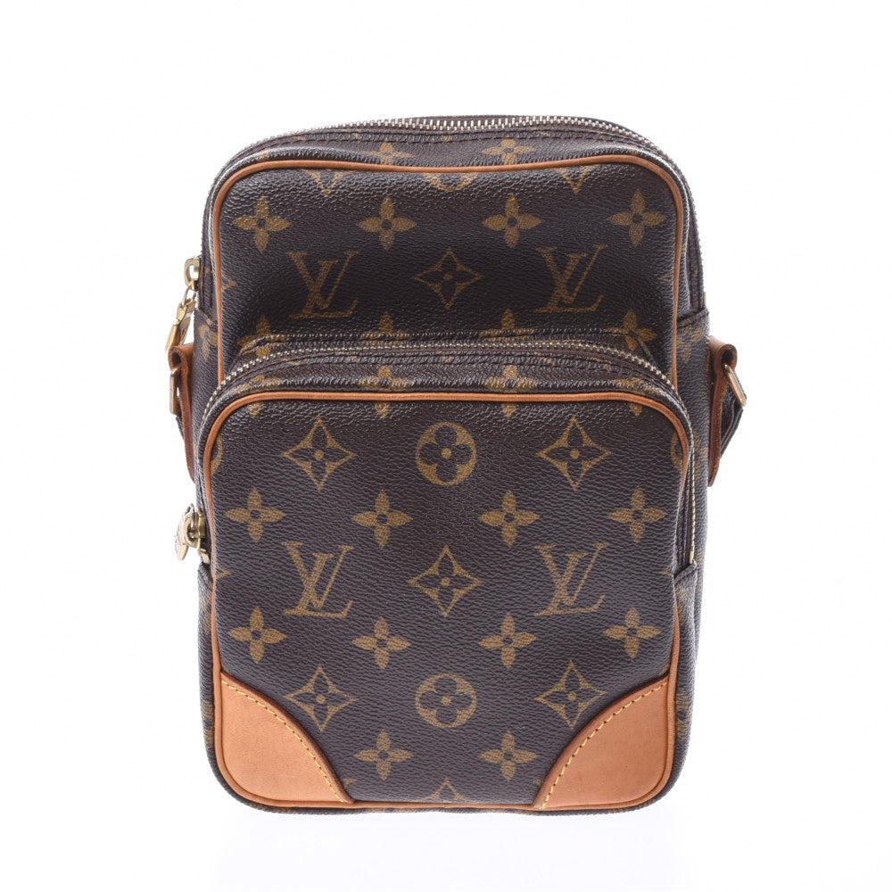 LOUIS VUITTON ルイヴィトン モノグラム アマゾン ブラウン M45236 ユニセックス モノグラムキャンバス ショルダーバッグ Bランク 中古 