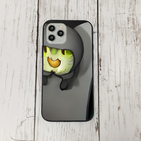 iphoneケース2-1-10 iphone 強化ガラス 猫・ねこ・ネコちゃん 箱20 かわいい アイフォン iface