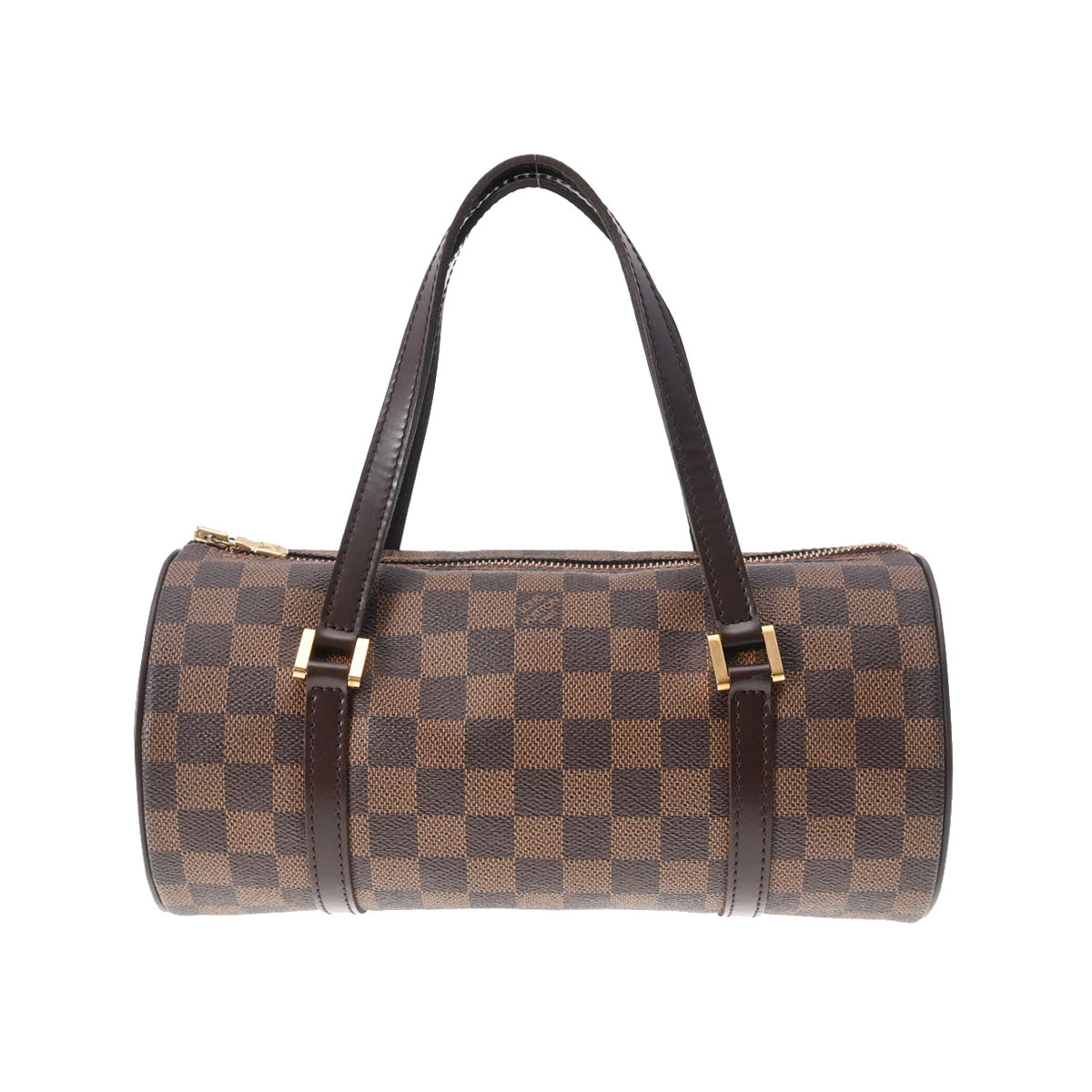 LOUIS VUITTON ルイヴィトン ダミエ パピヨンPM ブラウン N51304 レディース ダミエキャンバス ハンドバッグ ABランク 中古 