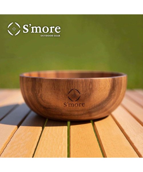 【smore】Smore / Jenga Bowl 20×7.5cm 木製 食器 サラダボウル