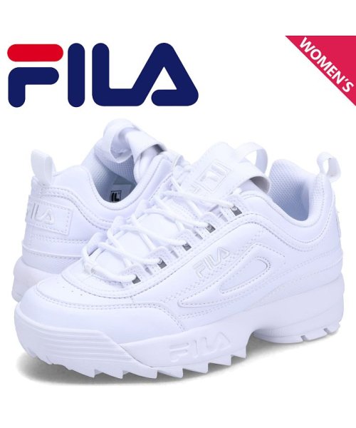 FILA フィラ スニーカー ディスラプター 2 レディース 厚底 DISRUPTOR 2 ホワイト 白 USS23029