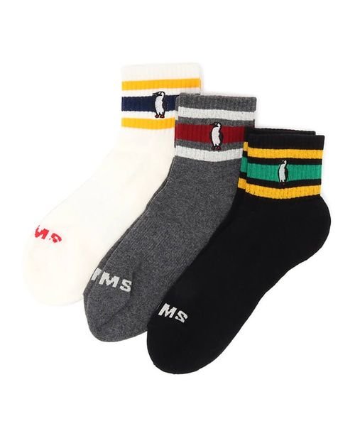 3P BORDER CREW SOCKS (3P ボーダークルー ソックス)