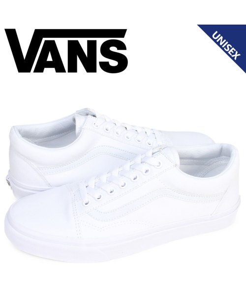 VANS ヴァンズ オールドスクール スニーカー メンズ レディース バンズ OLD SKOOL ホワイト 白 VN000D3HW00