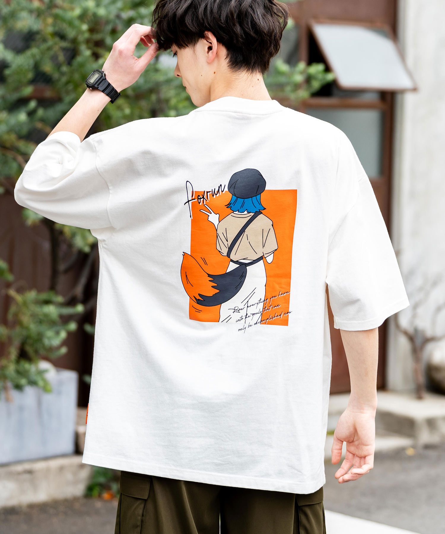 ロッキーモンロー/【GO OUT掲載ブランド】 プリントT 半袖 メンズ レディース Tシャツ カ･･･