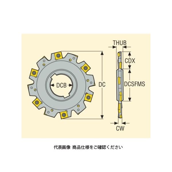 Seco Tools フライス サイドカッタ335.19 335.19-125