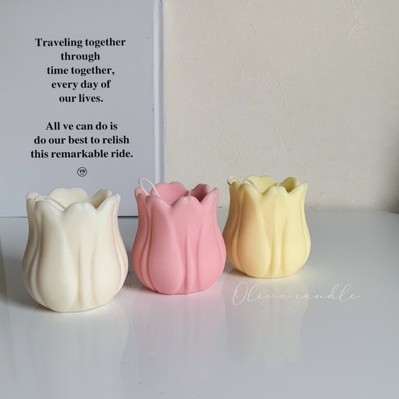 tulip candle ~ チューリップキャンドル