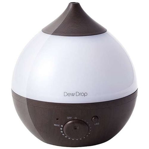 スリーアップ HFT-1716DW アロマ加湿器 「Dew Drop M(デュードロップ M)」(～6畳) ダークウッド