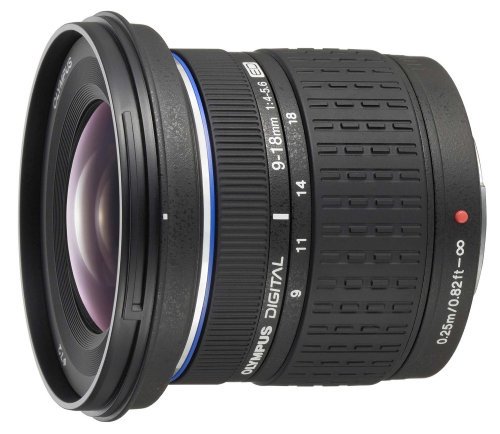 OLYMPUS 超広角ズームレンズ ZUIKO DIGITAL ED 9-18mm F4.0-5.6【中古品】