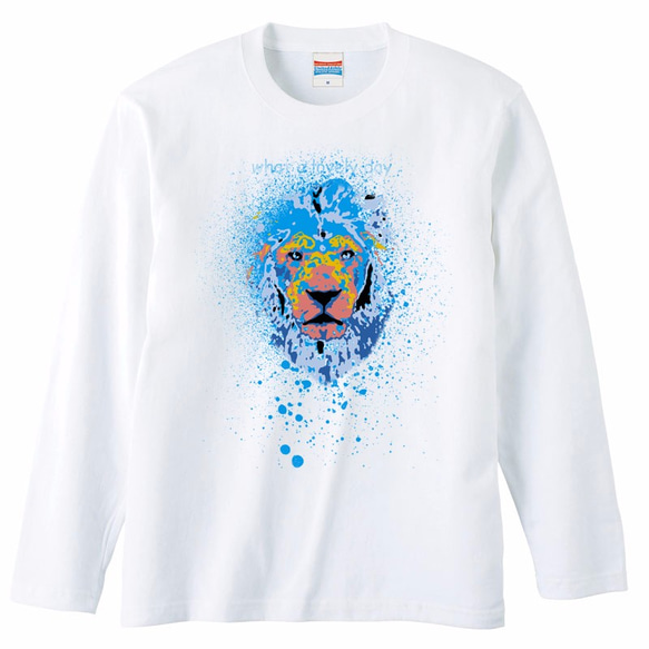 [ロングスリーブTシャツ] Blue Beast