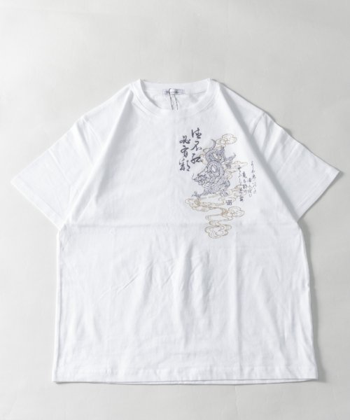 Tシャツ メンズ 半袖 クルーネック 和柄 プリント 半袖Tシャツ カットソー トップス メンズ レディース ユニセックス カジュアル 夏 服 お洒落