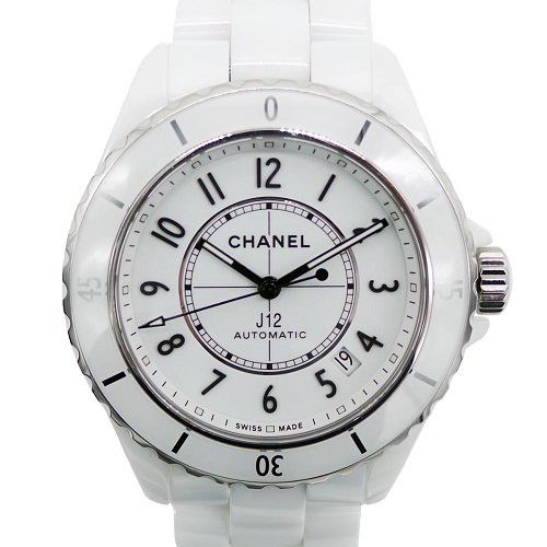 シャネル H5700 CHANEL J12シリーズ 38mm ユニセックス WH 並行輸入品