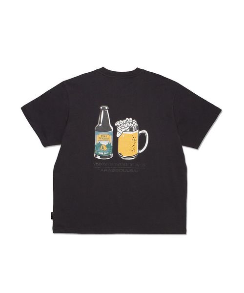 タラスブルバ/コットン天竺 プリントＴシャツ（ビールジョッキ）