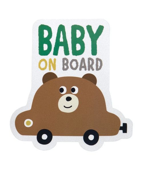 リフレクター CARマグネット BABY ON BOARD