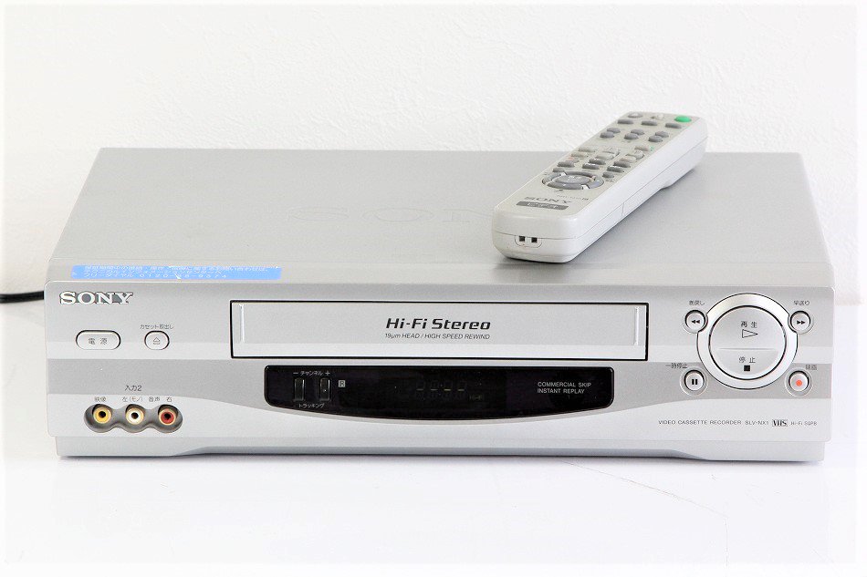 SONY ＶＨＳビデオデッキ　ソニー　SLV-NX1【中古品】