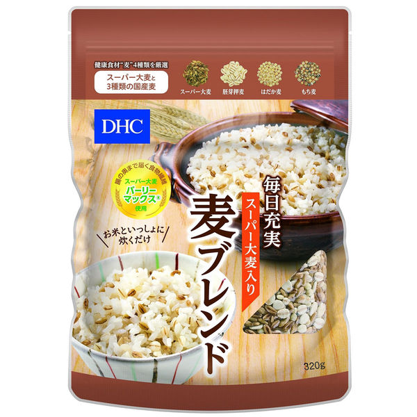 DHC 毎日充実 スーパー大麦入り麦ブレンド 320g×10セット 32964（直送品）