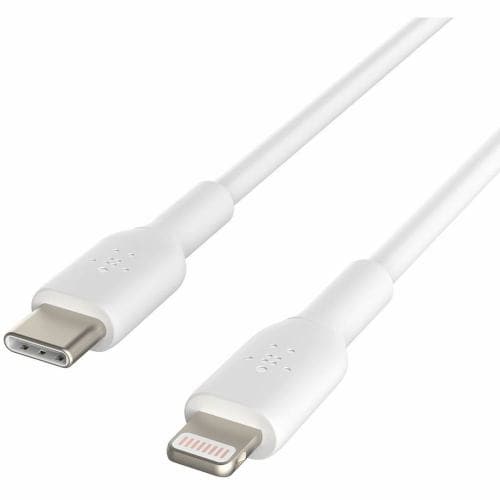 Belkin ベルキン CAA003bt1MWH USB-C to ライトニングケーブル ホワイト 1m CAA003BT1MWH