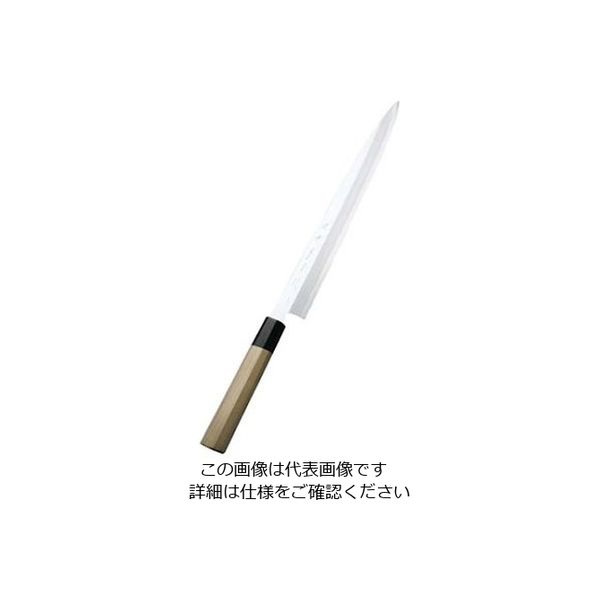 實光（JIKKO） 堺實光 紋鍛（青二鋼）刺身（柳刃）39cm 1個 61-7873-85（直送品）