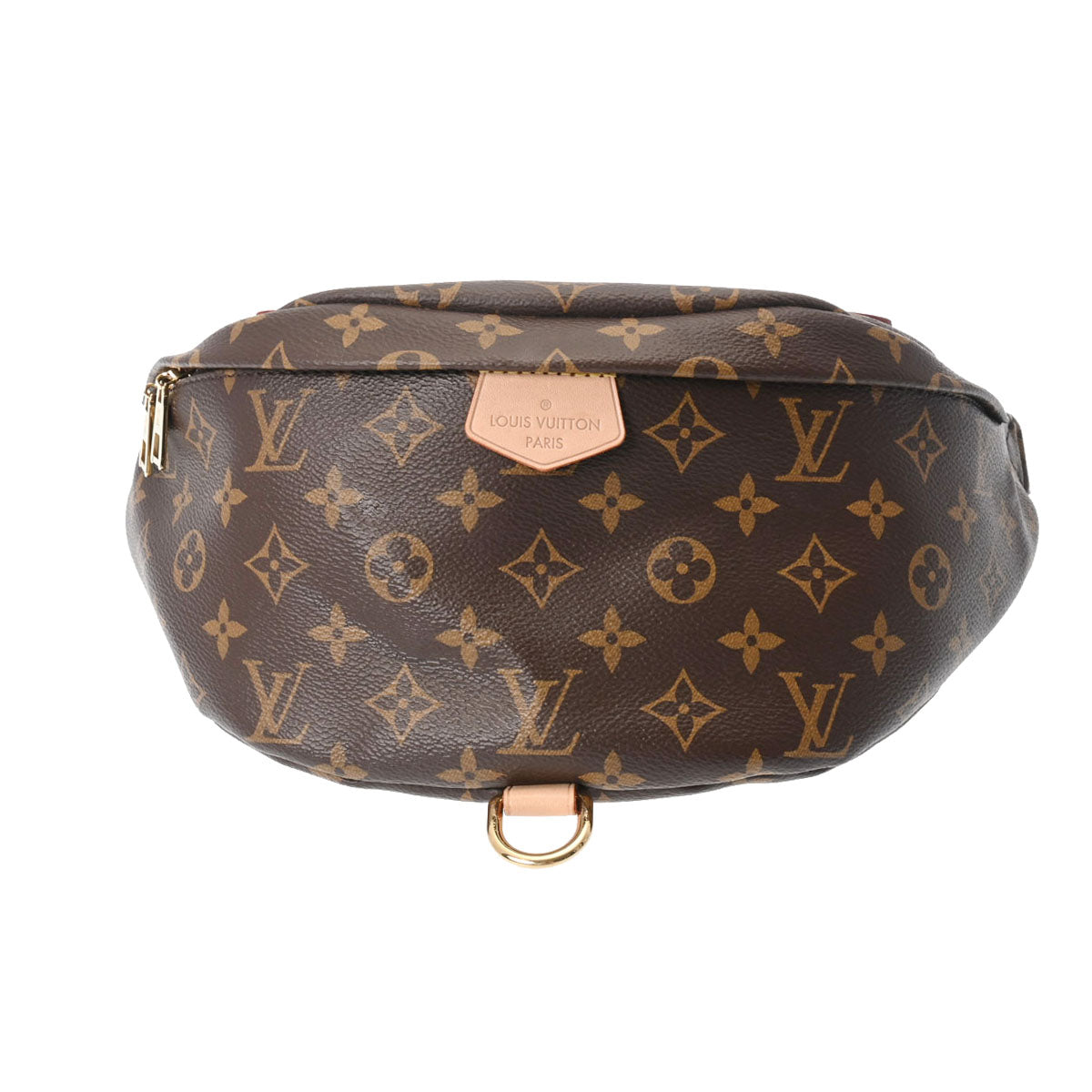 LOUIS VUITTON ルイヴィトン モノグラム バムバッグ ブラウン M43644 メンズ モノグラムキャンバス ボディバッグ Aランク 中古 