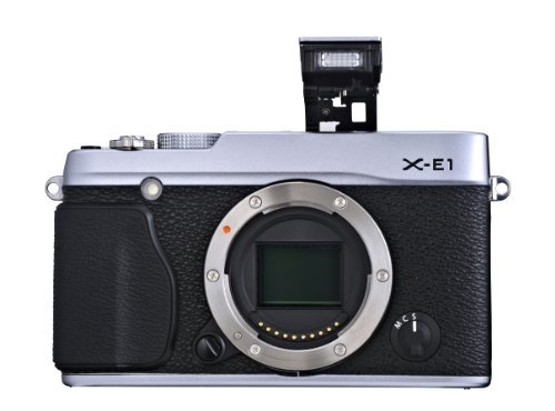 FUJIFILM ミラーレス一眼レフカメラ X-E1 ボディ 1630万画素 シルバー FX-X-E1S【中古品】