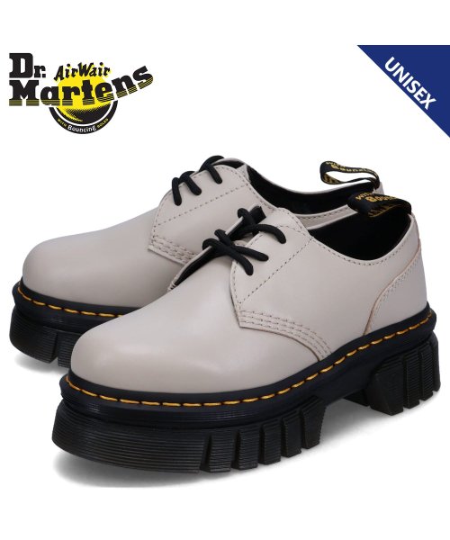 ドクターマーチン Dr.Martens 3ホール シューズ メンズ レディース 厚底 AUDRICK グレー 27147055