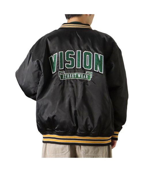 VISION STREET WEAR ヴィジョンストリートウェア 中綿サテンブルゾン 2905004－A