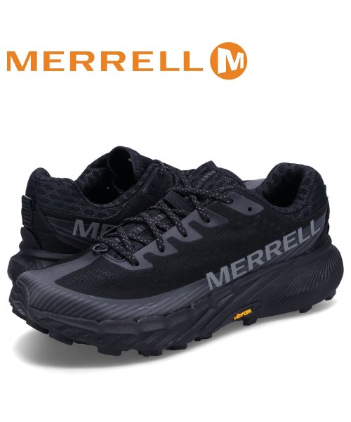 メレル MERRELL スニーカー トレイルランニング シューズ アジリティー ピーク 5 メンズ 厚底 AGILITY PEAK 5 ブラック 黒 M0680