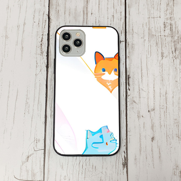 iphoneケース3-1-18 iphone 強化ガラス ねこ・猫・ネコ 箱2 かわいい アイフォン iface