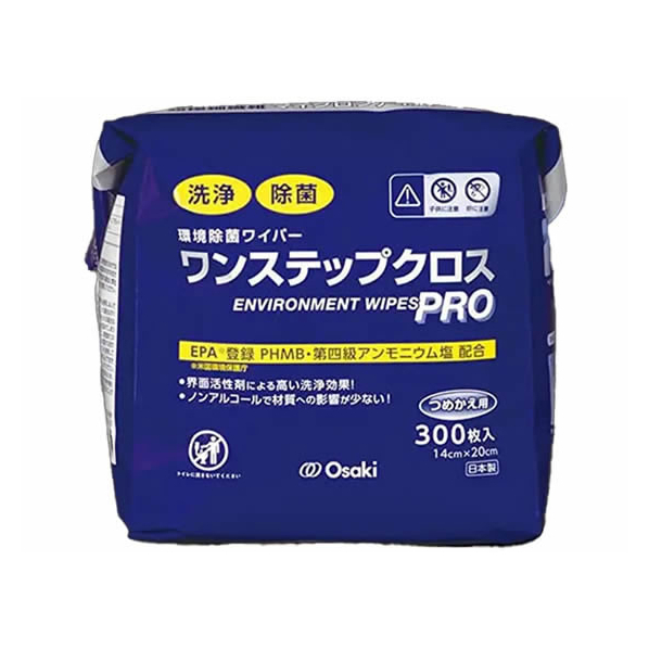 オオサキメディカル ワンステップクロスPRO 詰替用 300枚入 FCR7950