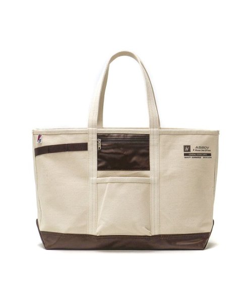 アッソブ トートバッグ AS2OV ALBERTON CANVAS TOTE アルバート キャンバストート Sサイズ A4 ASSOV 181902