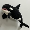 かぎ針編み海洋生物シャチかわいい編みぐるみ　Crochet Sea Creatures Orca killer whale Amigurumi