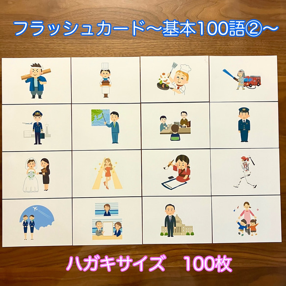 フラッシュカード基本100単語②