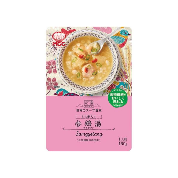 ＭＣＣ MCC食品/もち麦入り 参鶏湯 160g FC444PC