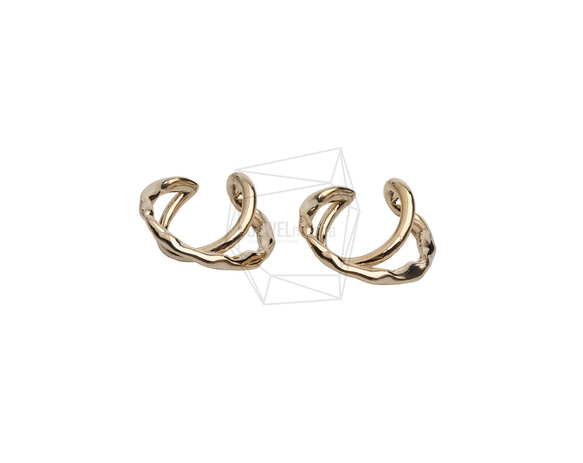 ERG-2615-G【2個入り】ラウンドイヤーカフ/Round Earcuffs Earrings