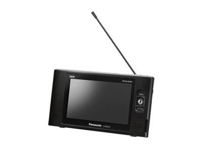 パナソニック ポータブル ワンセグテレビ ブラック SV-ME650-K【中古品】