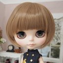 ネオブライス ウィッグ マッシュルーム ミルキーブラウン 10インチ/ドール Blythe