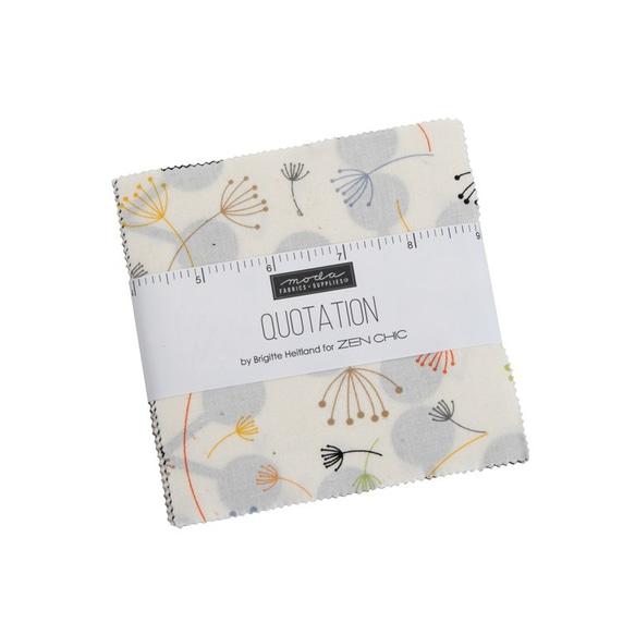 「quotation」moda Charm Pack（カットクロス42枚）Zen Chic