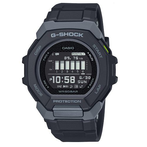 カシオ GBD-300-1JF G-SHOCK G-SQUAD 20気圧防水 モバイルリンク機能 スーパーイルミネーター