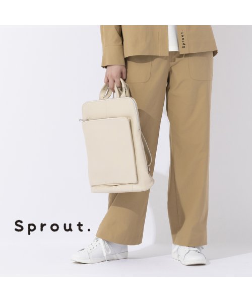 【Sprout.】ツイル　パッチポケットパンツ［セットアップ可］