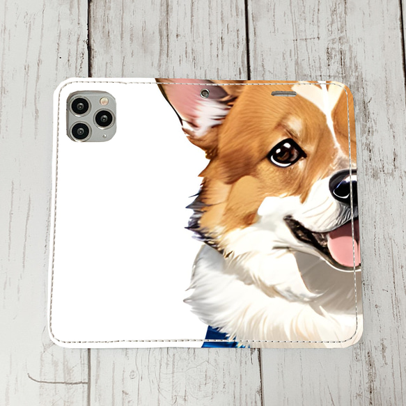 iphoneケース1-3-34 iphone 手帳 犬・イヌ・ワンちゃん 箱12 かわいい アイフォン iface