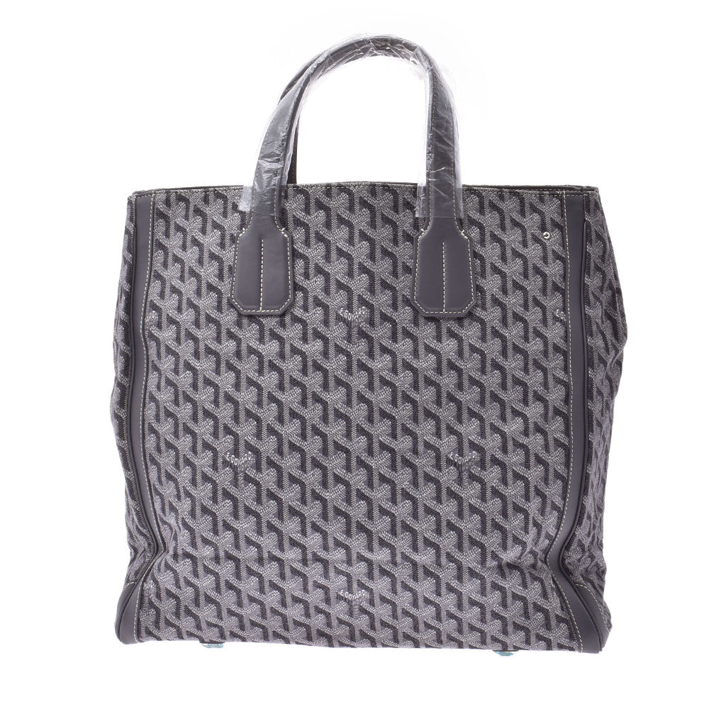 GOYARD ゴヤールサックヴォルテール  グレー ユニセックス キャンバス カーフ 2WAYバッグ