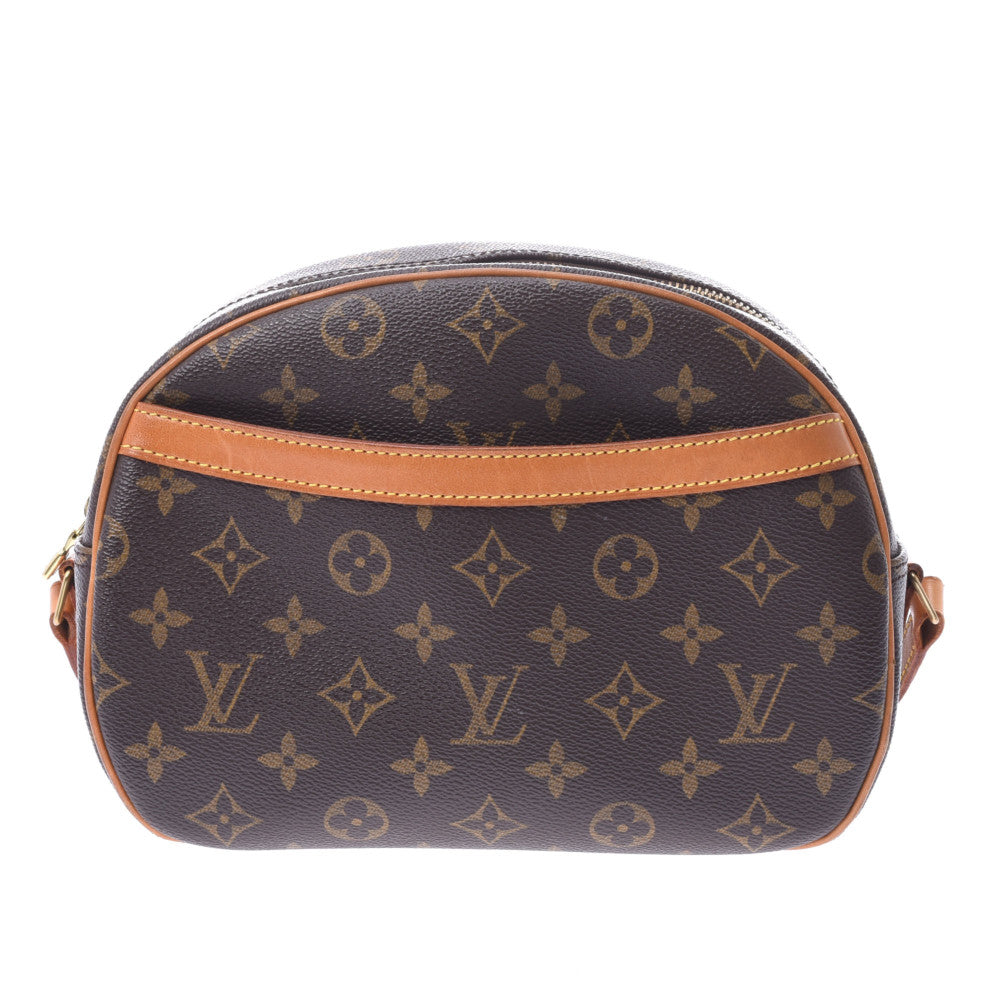 LOUIS VUITTON ルイヴィトン モノグラム ブロワ ブラウン M51221 レディース モノグラムキャンバス ショルダーバッグ Bランク 中古 