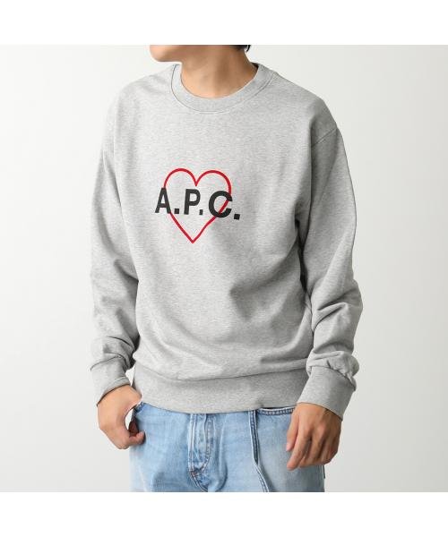 APC A.P.C. スウェット COEIP M27732 ハート ロゴ